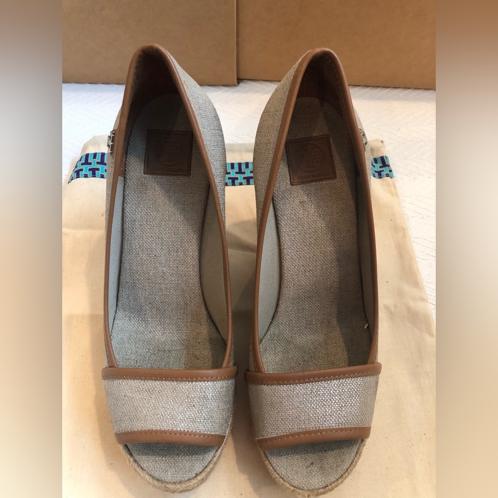 Tory Burch platform espadrilles